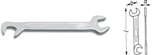 Ключ гаечный рожковый двусторонний HAZET 440-5.5
