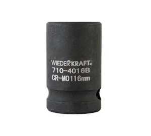 Головка торцевая ударная 6-гранная (16 мм; 1/2DR) WIEDERKRAFT WDK-710-4016