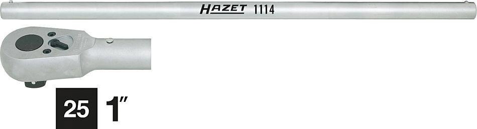 Реверсивная трещотка с воротком HAZET 1116/2 от компании ГК Автооборудование - фото 1