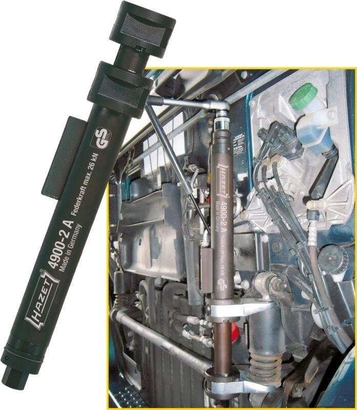 Съемник безопасный пружин амортизаторов HAZET 4900-2A от компании ГК Автооборудование - фото 1