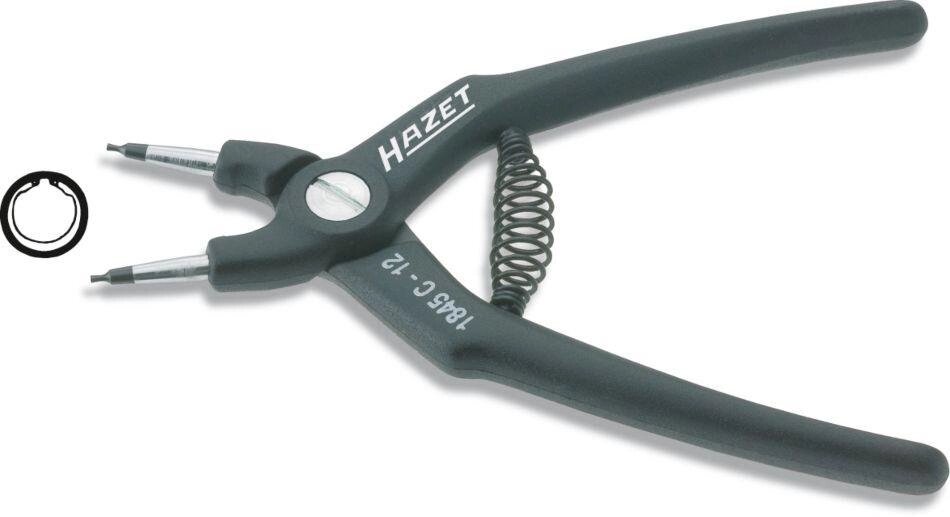 Щипцы для стопорных колец HAZET 1845C-12 от компании ГК Автооборудование - фото 1
