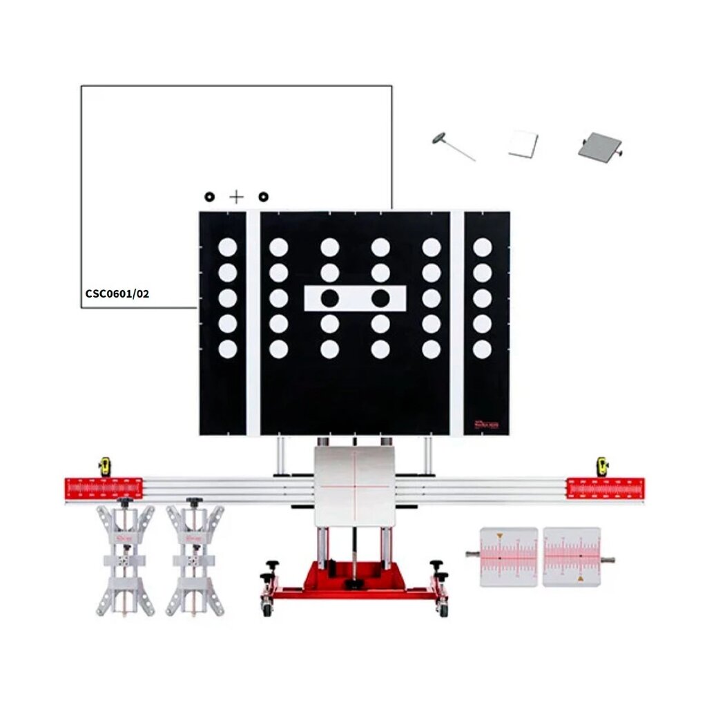 Стенд для калибровки камер автомобиля Autel MaxiSys ADAS, Basic Kit, ACC, 2 мишени в комплекте от компании ГК Автооборудование - фото 1