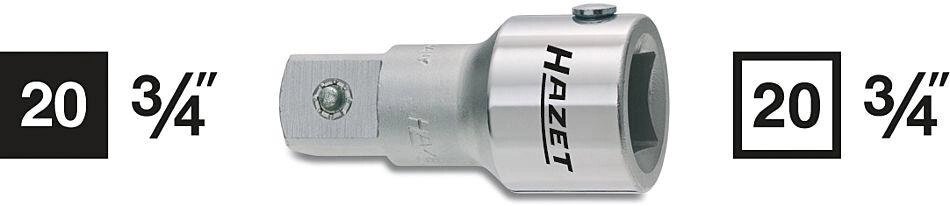 Удлинитель HAZET 1017-3 от компании ГК Автооборудование - фото 1