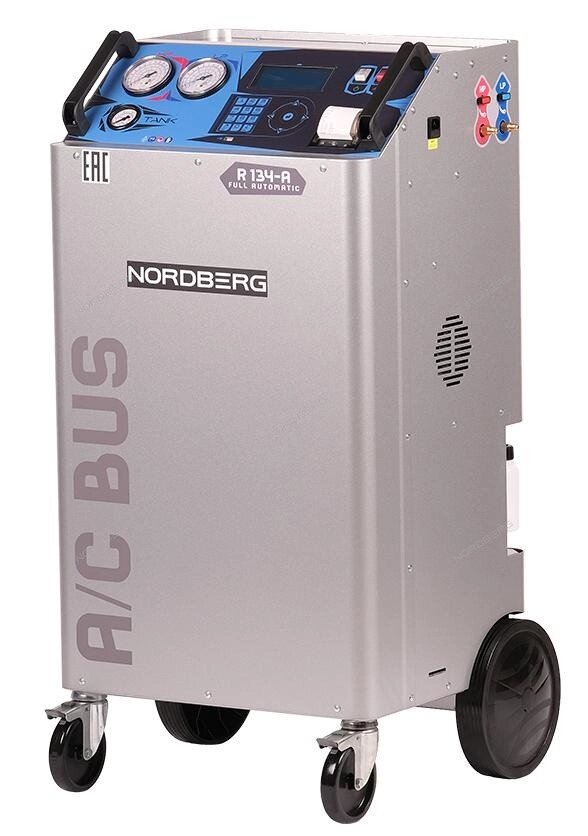 УСТАНОВКА автомат для заправки кондиционеров автобусов NORDBERG AC BUS (NF40) от компании ГК Автооборудование - фото 1