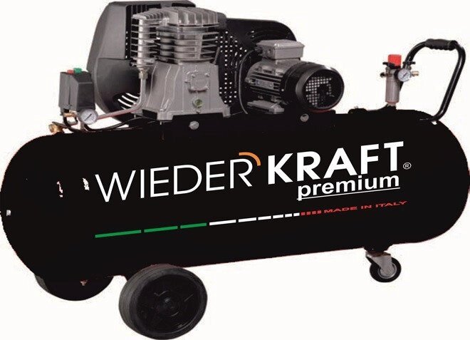 WiederKraft Масляный поршневой компрессор WDK-90534 от компании ГК Автооборудование - фото 1