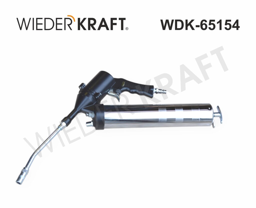 WiederKraft WDK-65154  Шприц для консистентных смазок пневматический от компании ГК Автооборудование - фото 1