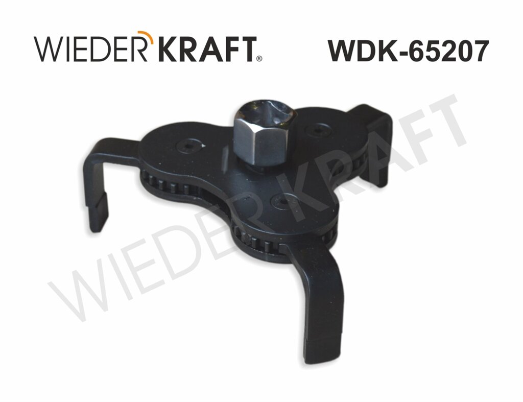 WiederKraft WDK-65207 Съемник масляного фильтра  "краб" от компании ГК Автооборудование - фото 1