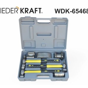 WiederKraft  WDK-65468 Набор для рихтовки кузова автомобиля от компании ГК Автооборудование - фото 1