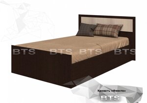 "Фиеста" кровать 1,2м LIGHT (1350х750х2032) (венге/лоредо)