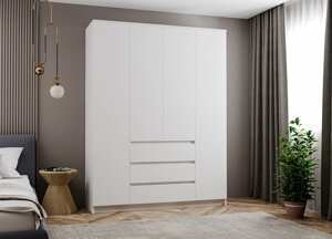 Шкаф в стиле IKEA Мори МШ-1600 в Белом цвете