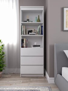 Стеллаж в стиле IKEA Мори МСТ-600 в Белом цвете