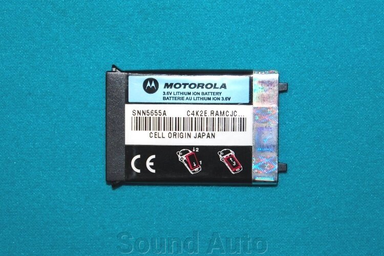 Аккумулятор для Motorola V70 Восстановленный от компании Sound Auto - фото 1