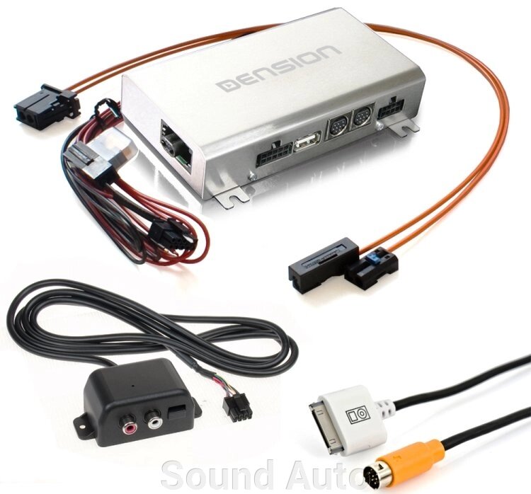 Автомобильный iPhone/AUX/USB адаптер Dension Gateway 500 для Audi от компании Sound Auto - фото 1