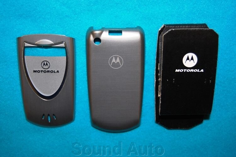 Комплект панелей для Motorola V60i Silver Новый от компании Sound Auto - фото 1