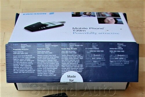 Мобильный телефон Ericsson T39m Полный комплект Новый