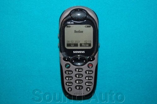 Мобильный телефон Siemens ME45 Pebble Gray Как новый (Малиновая подсветка)