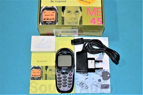 Мобильный телефон Siemens ME45 Pebble Gray Полный комплект Новый Из Германии