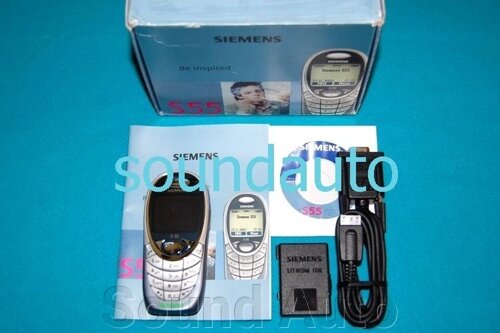 Мобильный телефон Siemens S55 Полный комплект Новый Из Испании