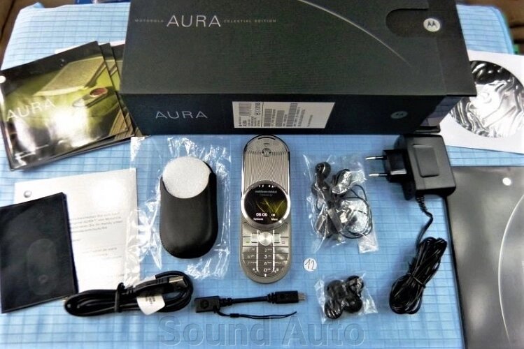 Продан! Мобильный телефон Motorola AURA Полный комплект Новый Из Германии - опт