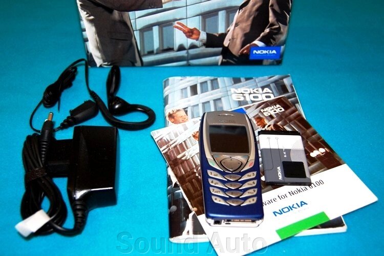 Мобильный телефон Nokia 6100 Полный комплект Новый Из Германии - гарантия