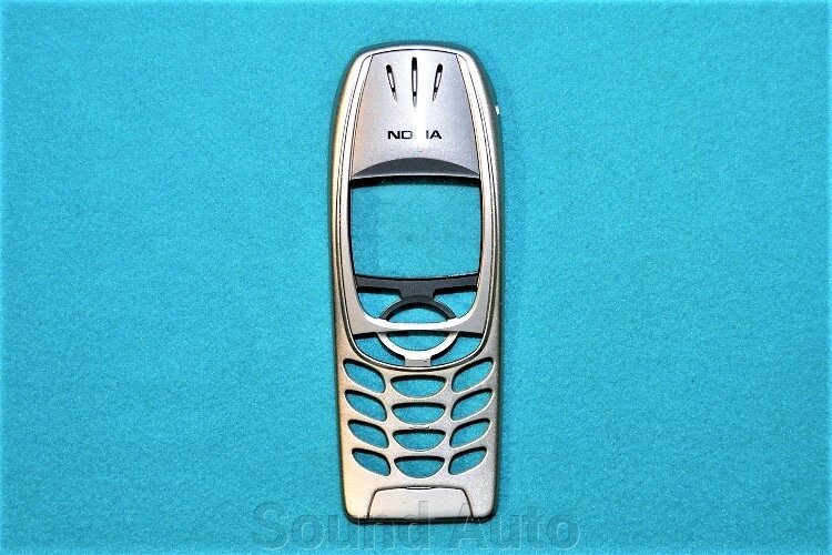 Лицевая панель для Nokia 6310i Silver/Grey Как новая - акции