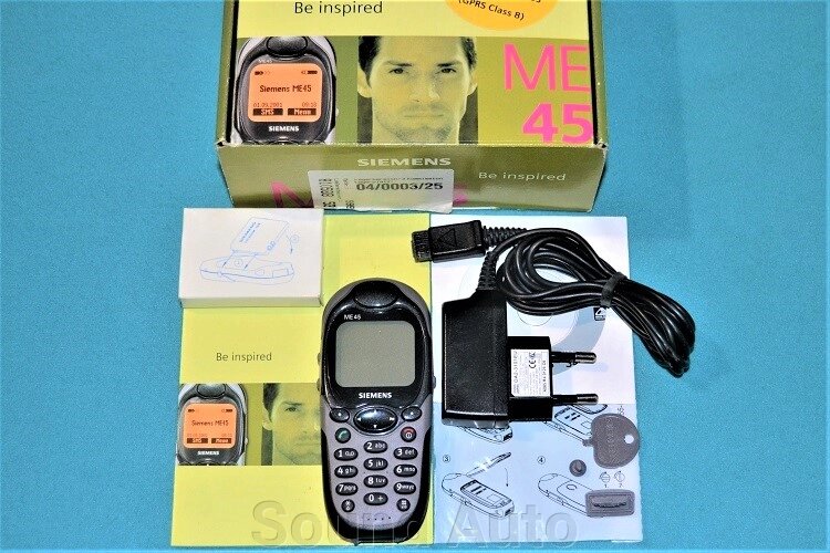 Мобильный телефон Siemens ME45 Pebble Gray Полный комплект Новый Из Германии - скидка