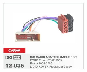 Переходник подключения автомагнитолы CARAV 12-035 для Ford 02-14