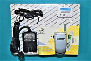 Продан! Мобильный телефон Motorola V50 Silver BMW Полный комплект Новый Из Германии