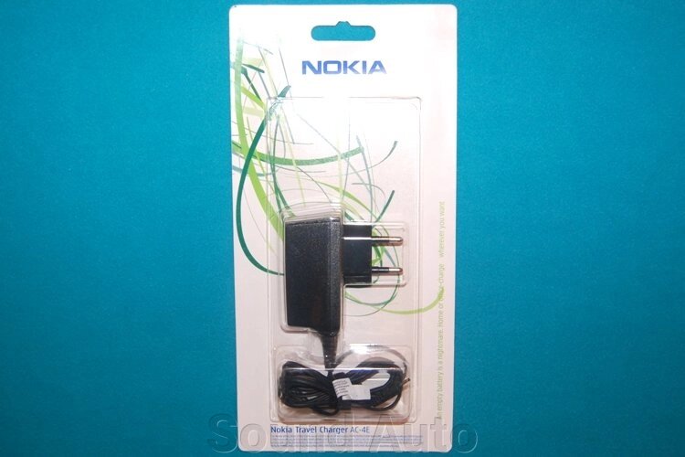 Сетевое зарядное устройство Nokia AC-4E для Nokia 8800 Sirocco Блистер - наличие