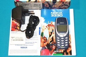 Мобильный телефон Nokia 3330 Dark Blue Полный комплект Новый Из Испании