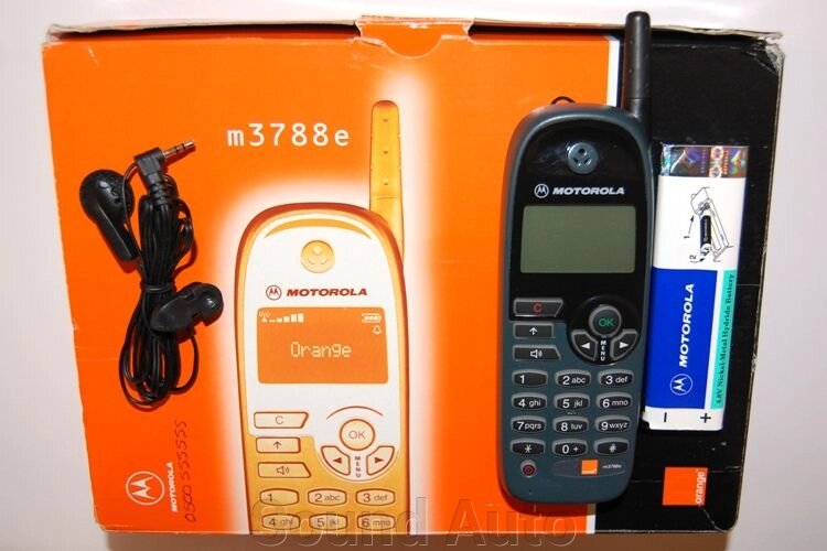 Продан! Мобильный телефон Motorola M3788e Полный комплект Новый Из Германии - Россия