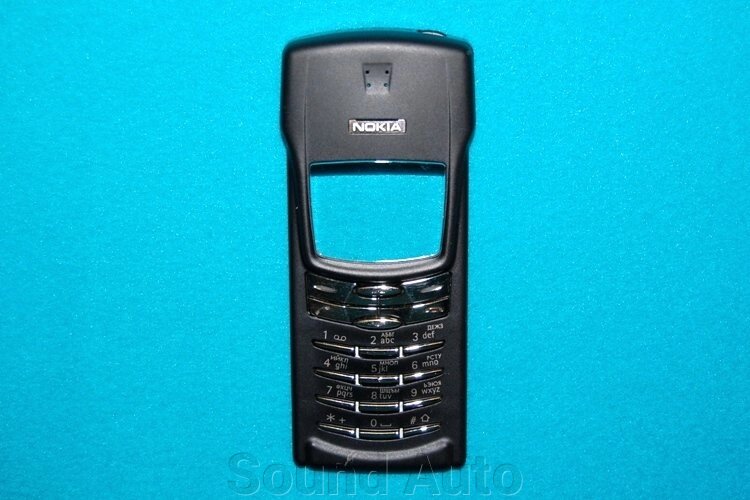 Лицевая панель для Nokia 8910i Black (Кирилица) Новая - преимущества