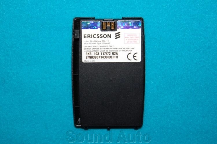 Аккумулятор Ericsson BSL-10 (Slim) Новый - опт