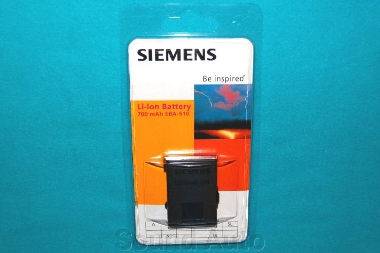 Аккумулятор Siemens EBA-510 для Siemens S55 (Блистер) Новый - сравнение