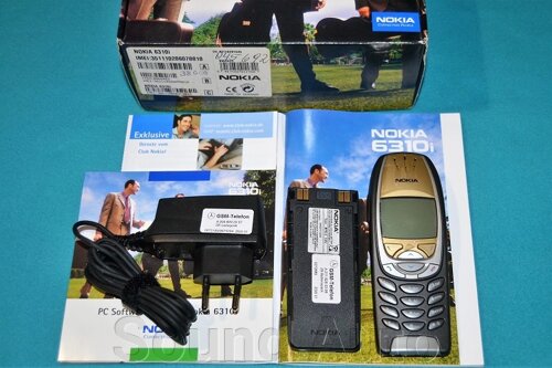 Продан! Мобильный телефон Nokia 6310i Black/Gold Mercedes Полный комплект Новый Из Германии