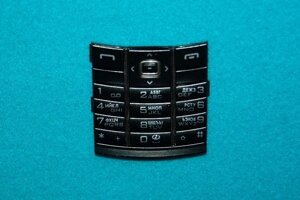 Русифицированная клавиатура для Nokia 8800 Black Как новая