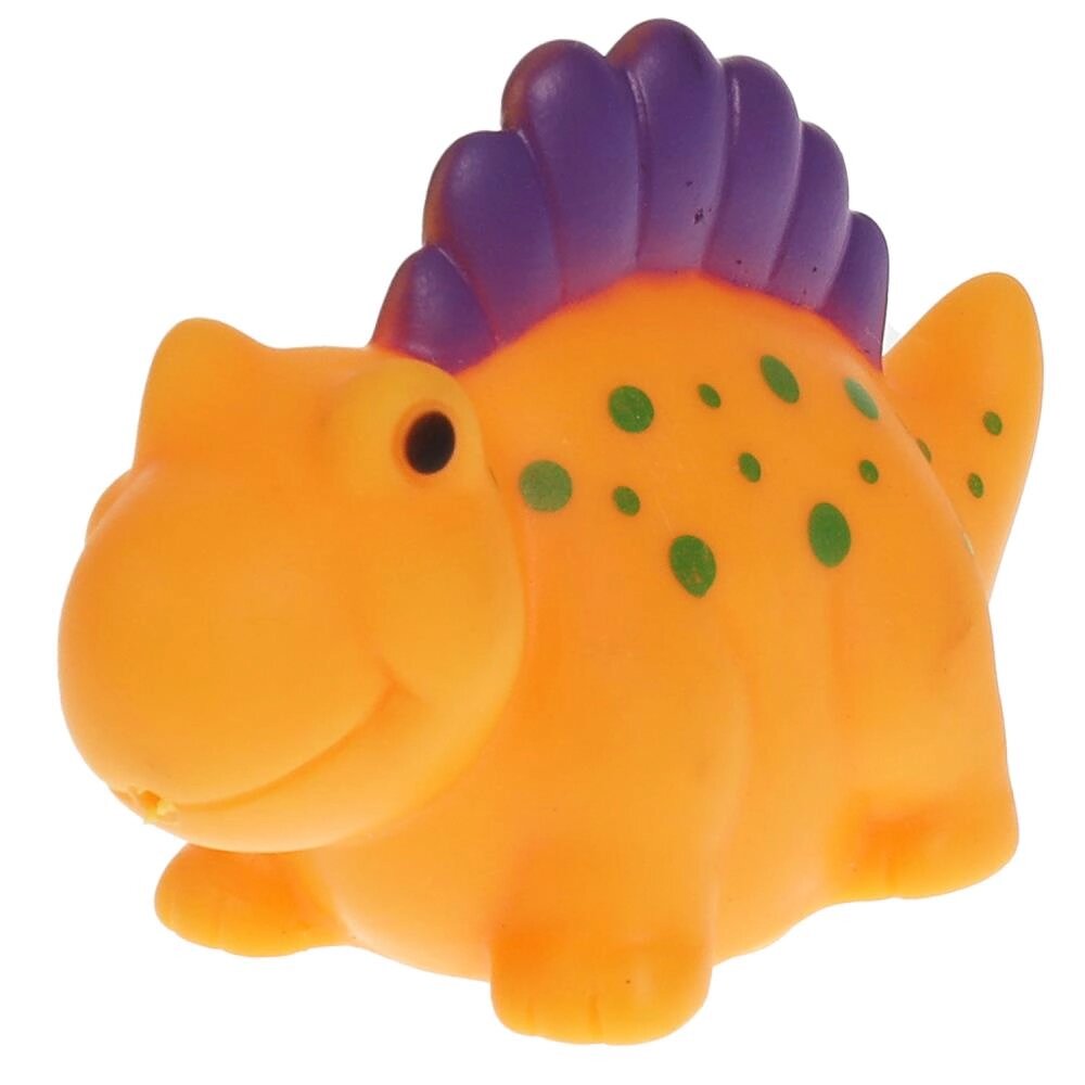 341047 Игрушка для ванны динозаврик 1 шт. в сетке КАПИТОШКА от компании Интернет-магазин игрушек "Весёлый кот" - фото 1