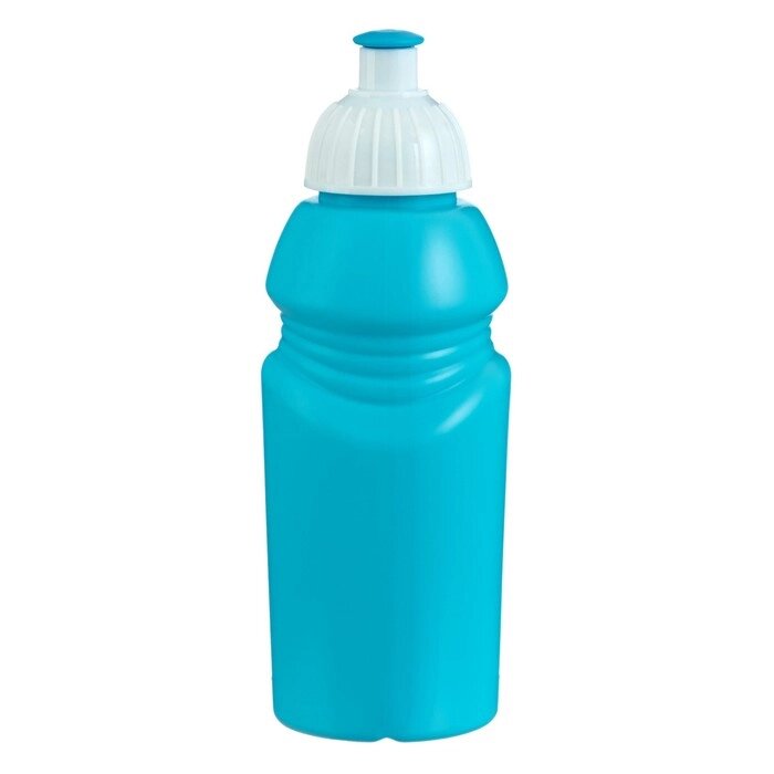 Бутылка для воды велосипедная, 400 мл, с соской, 18 х 6.2 х 6.2 см, голубая от компании Интернет-магазин игрушек "Весёлый кот" - фото 1