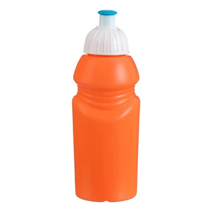 Бутылка для воды велосипедная, 400 мл, с соской, 18 х 6.2 х 6.2 см, оранжевая от компании Интернет-магазин игрушек "Весёлый кот" - фото 1