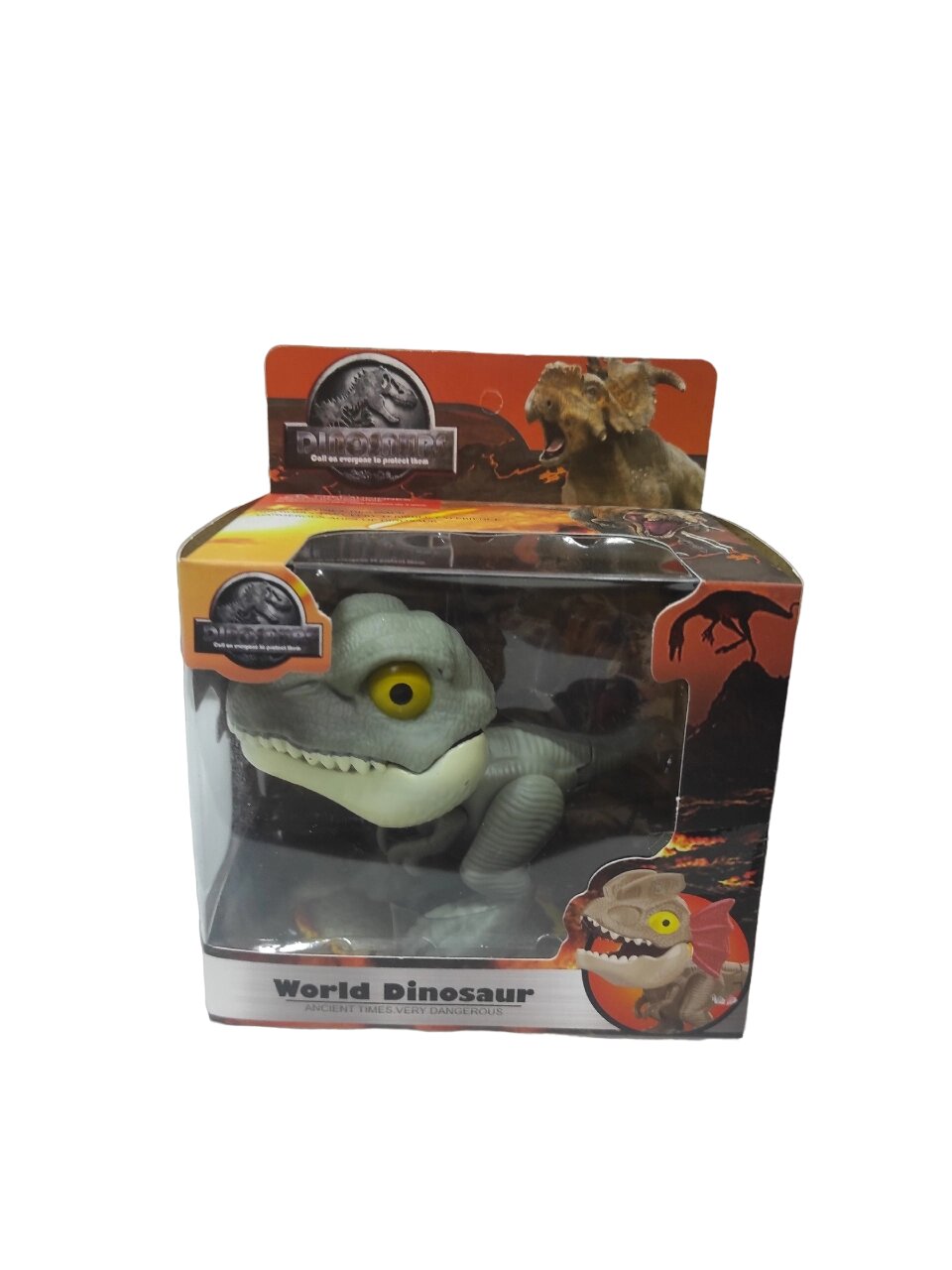 Динозавр в коробке от компании Интернет-магазин игрушек "Весёлый кот" - фото 1