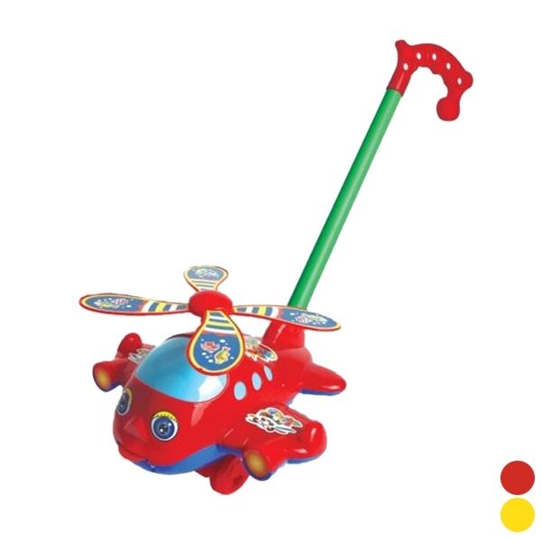 Игрушка-каталка "вертолет" Арт. 200707330  (, красный " ) от компании Интернет-магазин игрушек "Весёлый кот" - фото 1