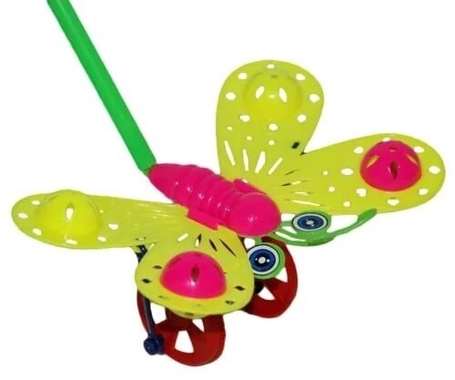 Каталка бабочка 20*15*7 853 от компании Интернет-магазин игрушек "Весёлый кот" - фото 1