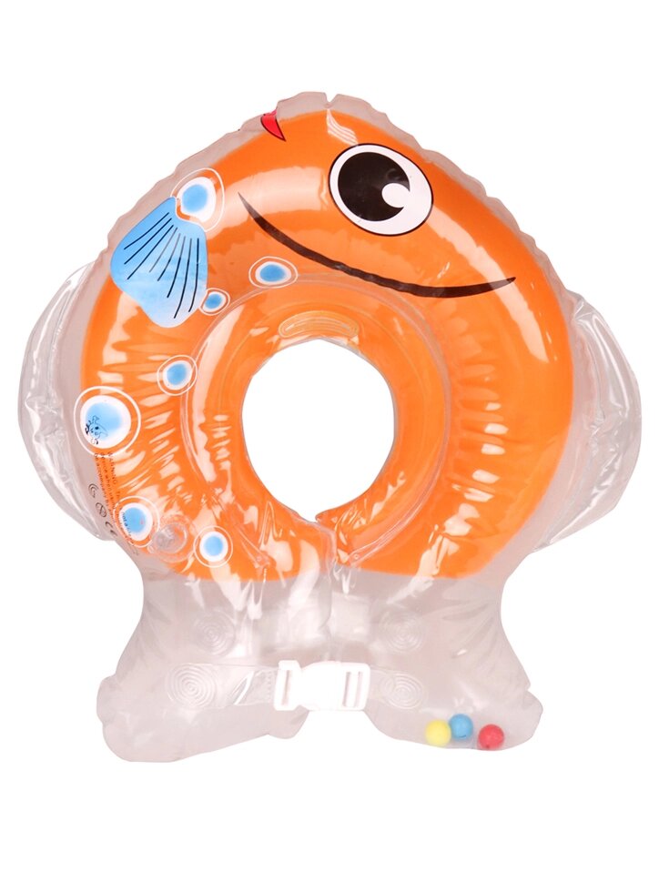 Круг надувной для плавания на шею (46х42см) "Рыбка" Арт. AN01240 от компании Интернет-магазин игрушек "Весёлый кот" - фото 1