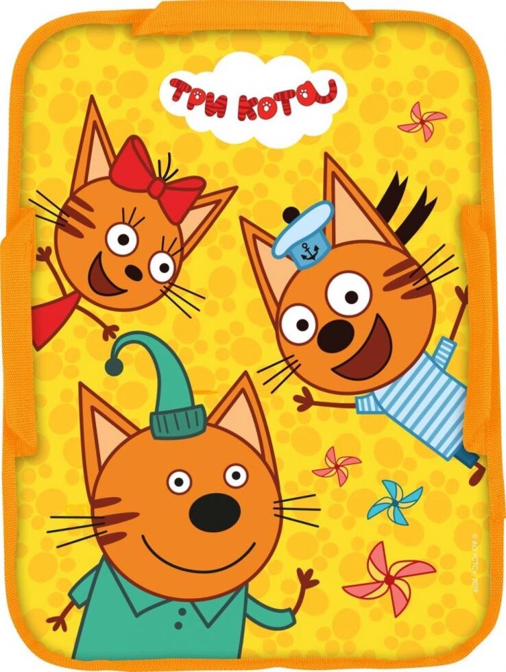 Ледянка мягкая с рисунком «Три кота» (арт. ЛПРК4054) от компании Интернет-магазин игрушек "Весёлый кот" - фото 1