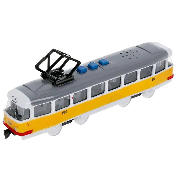 Модель Технопарк Трамвай 316684 от компании Интернет-магазин игрушек "Весёлый кот" - фото 1