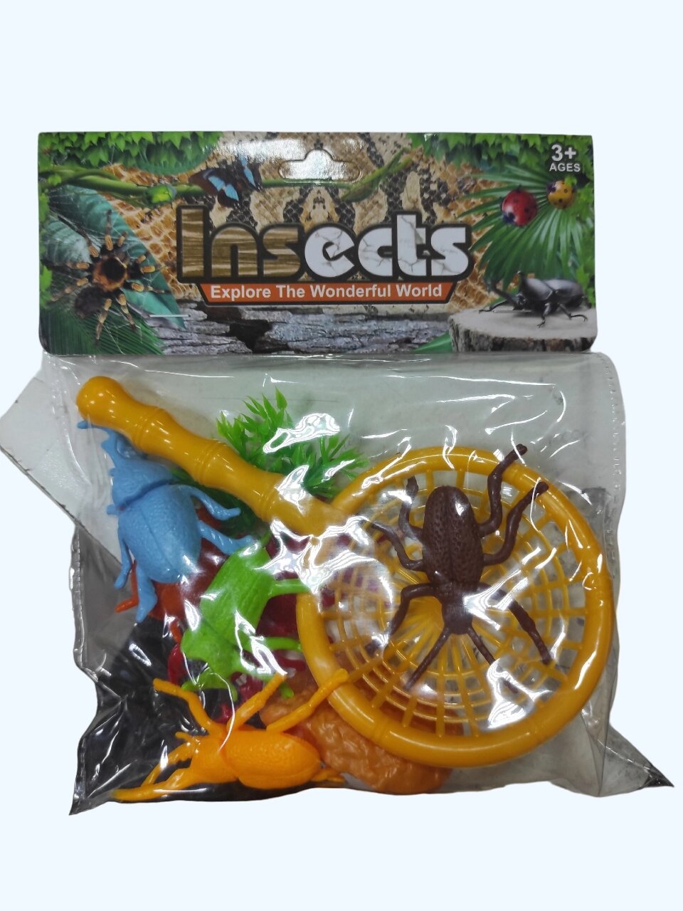 Набор насекомых в пакете от компании Интернет-магазин игрушек "Весёлый кот" - фото 1