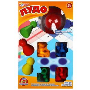 Игра настольная лудо, кор. 23,5*15*5см Умные игры