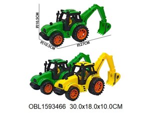 Трактор инерц. 2 цвета, 358-12