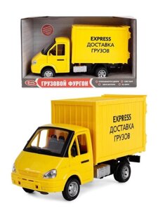 Машинка инерционная "Экспресс доставка" свет, звук.