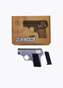 Пистолет металл ZM03